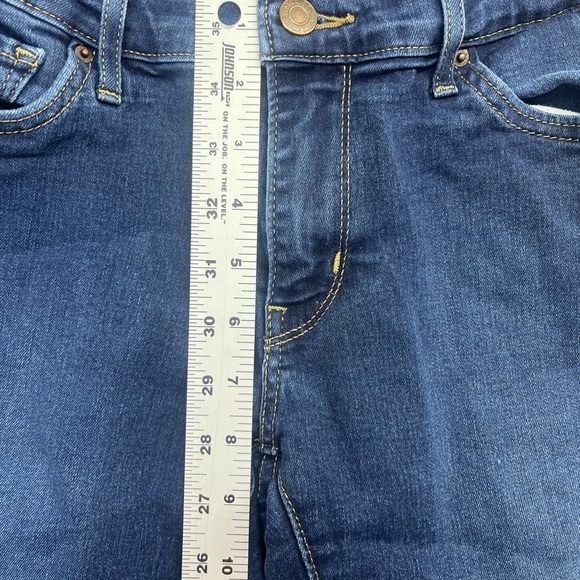 Levi’s 711 Skinny Jeans Womens 29 Waist Blue Denim Stretch Cute Chic 1736 - Picture 5 of 10